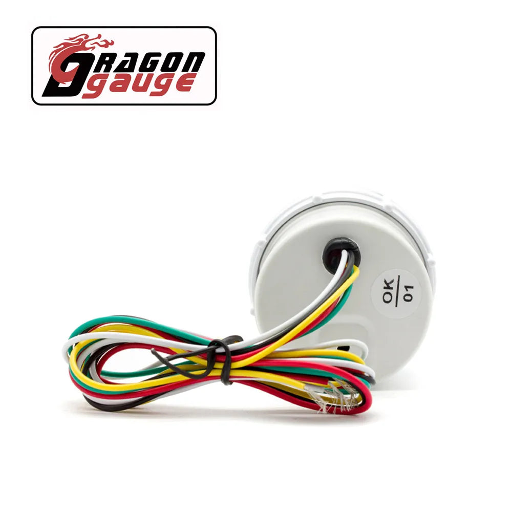 52mm Multi-Function Gauge — Water Temp, Oil Temp, Oil Pressure, Boost, AFR, EGT, Tach, Volt