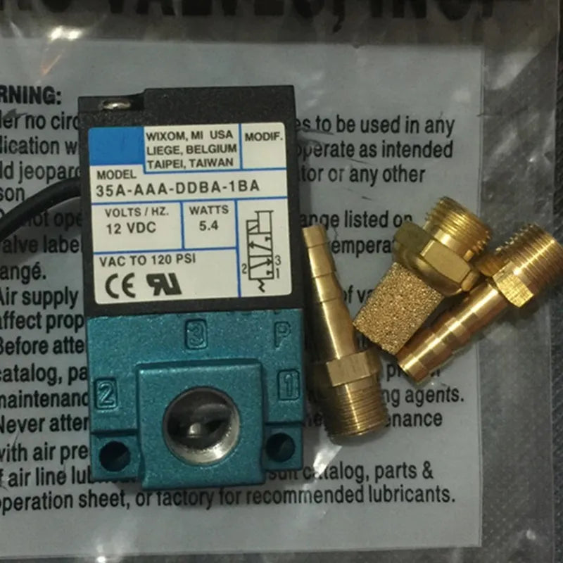 3-Port Electronic Boost Control Solenoid Valve — 12V, 120PSI