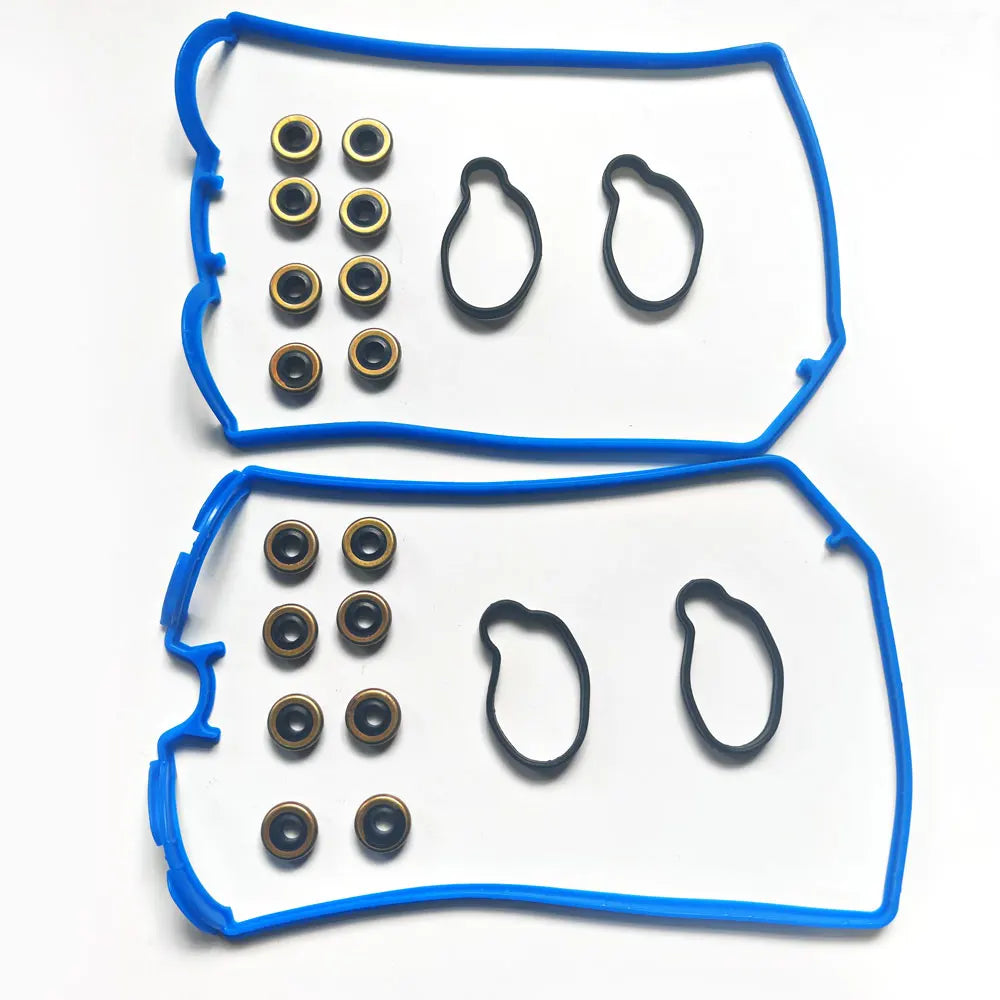 Valve rocker cover gasket and spark plug seal kit for WRX EJ205 EJ207
