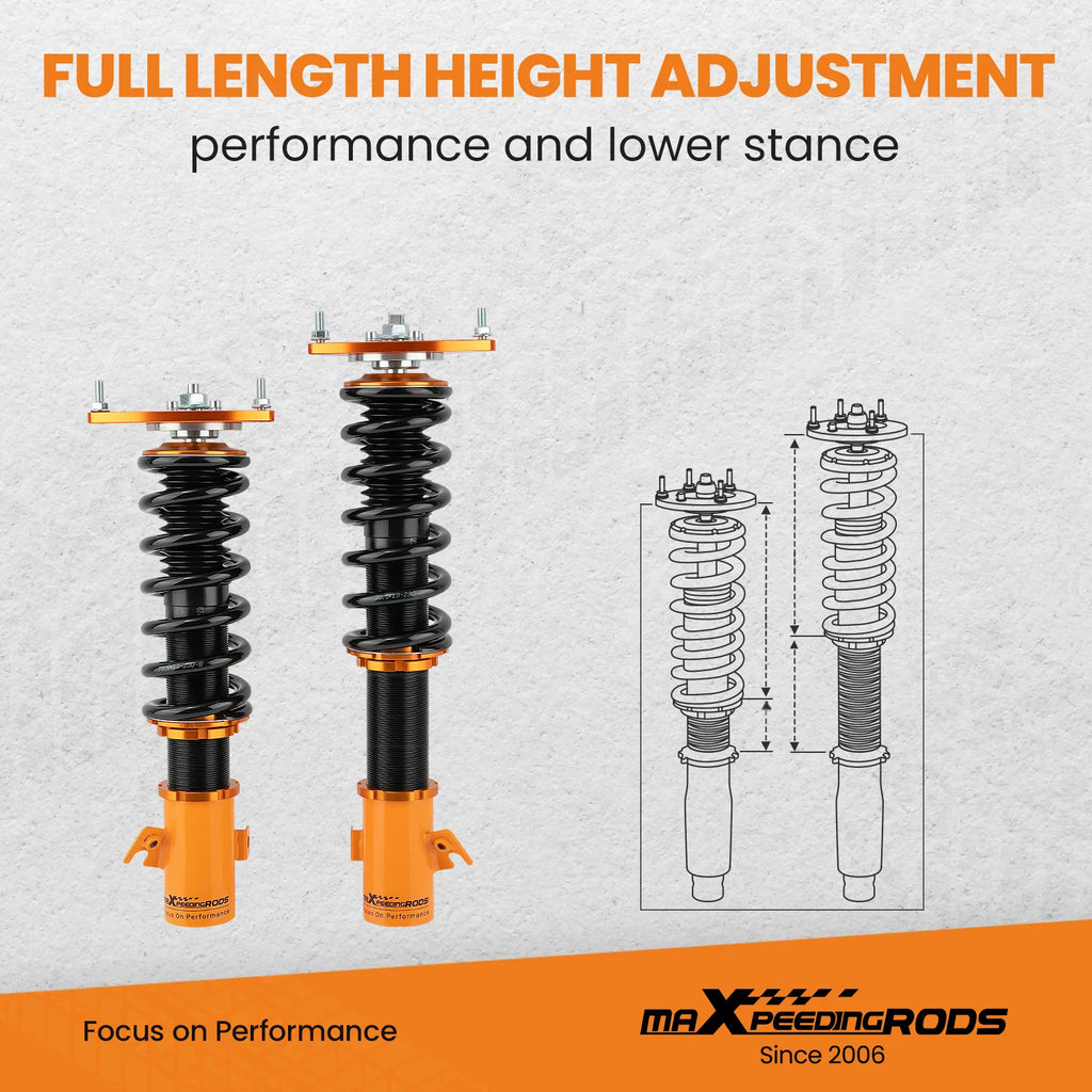 MXR-SNA Coilovers — WRX 2008–2014 (Non-STi)