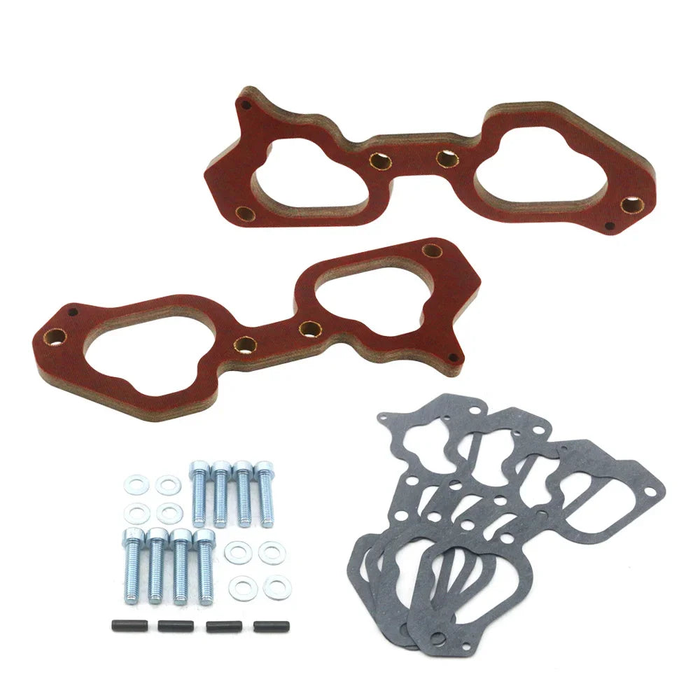 8mm Phenolic Intake Spacer Pair — WRX 02–14, STi 04–15