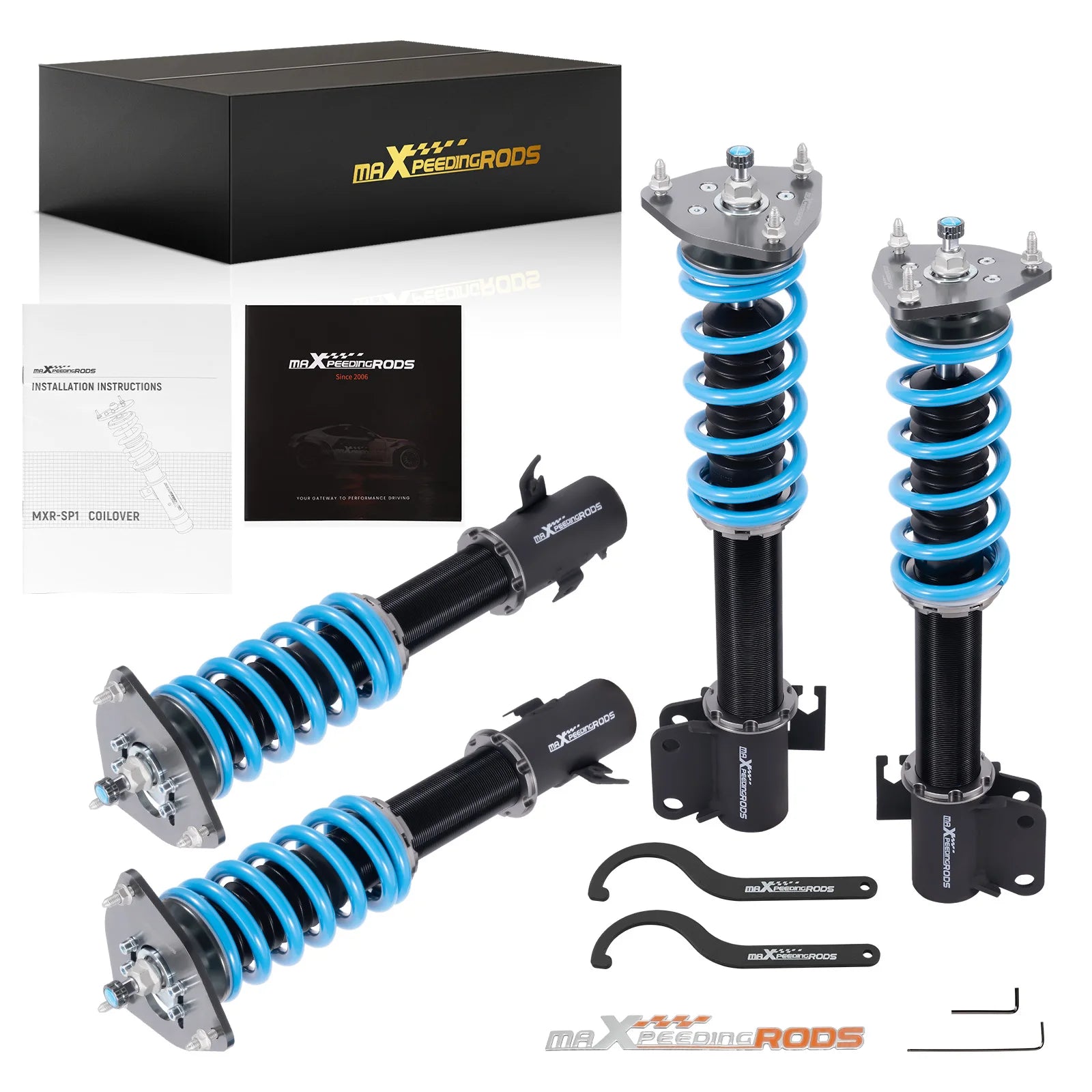 MXR Coilovers — WRX & STi GDB/GDF, 2005–2007
