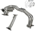 EJ Series 3-Hole Stainless Steel Exhaust Header — WRX & STi