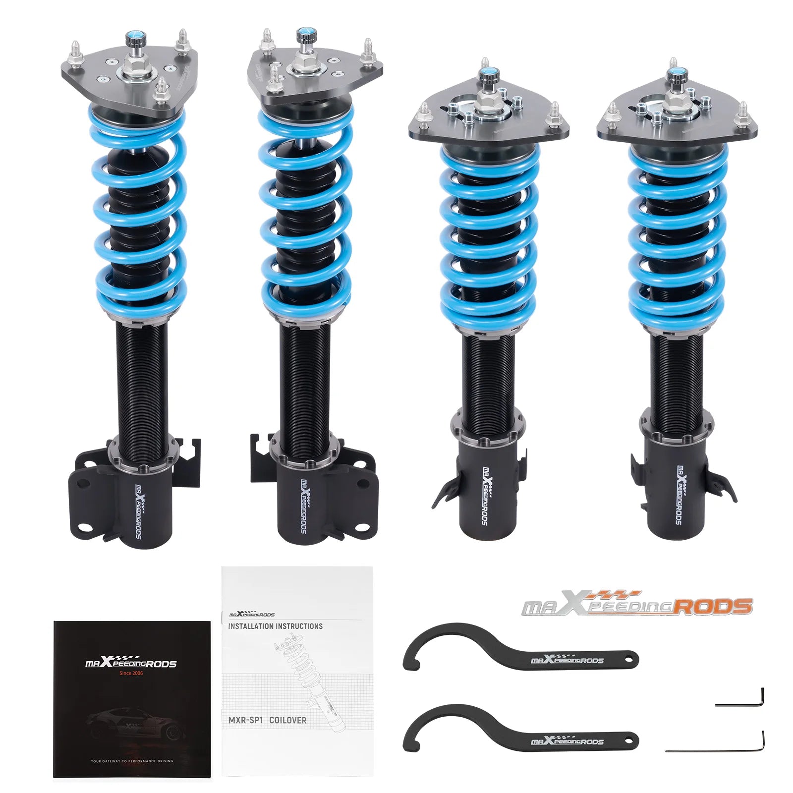 MXR Coilovers — WRX & STi GDB/GDF, 2005–2007