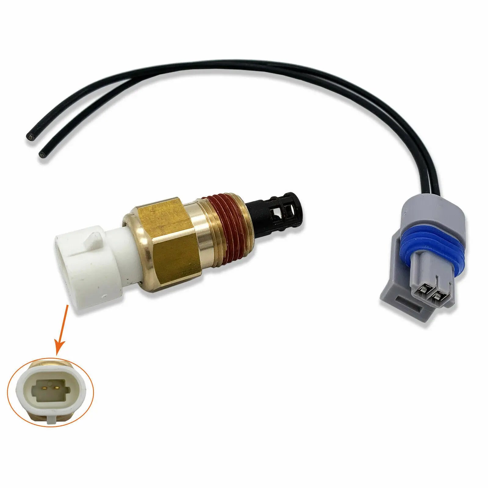 Fast Response GM Intake Air Temperature Sensor IAT/MAT/ACT Kit 25036751 25037225 For Chevrolet GMC Auto Accessories