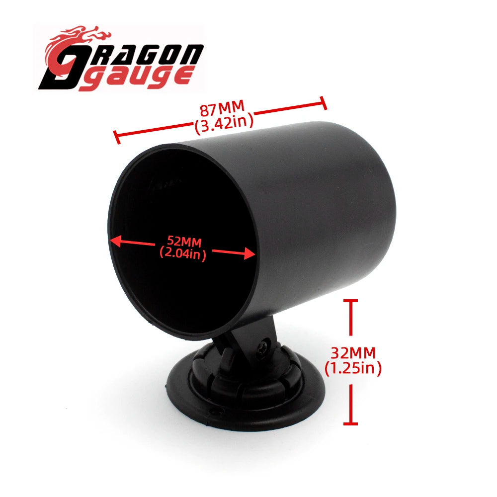 52mm Multi-Function Gauge — Water Temp, Oil Temp, Oil Pressure, Boost, AFR, EGT, Tach, Volt